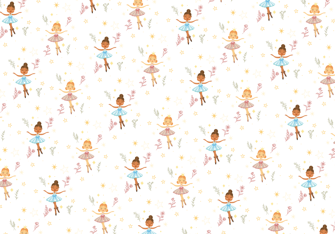 Danseuses ballet fleurs