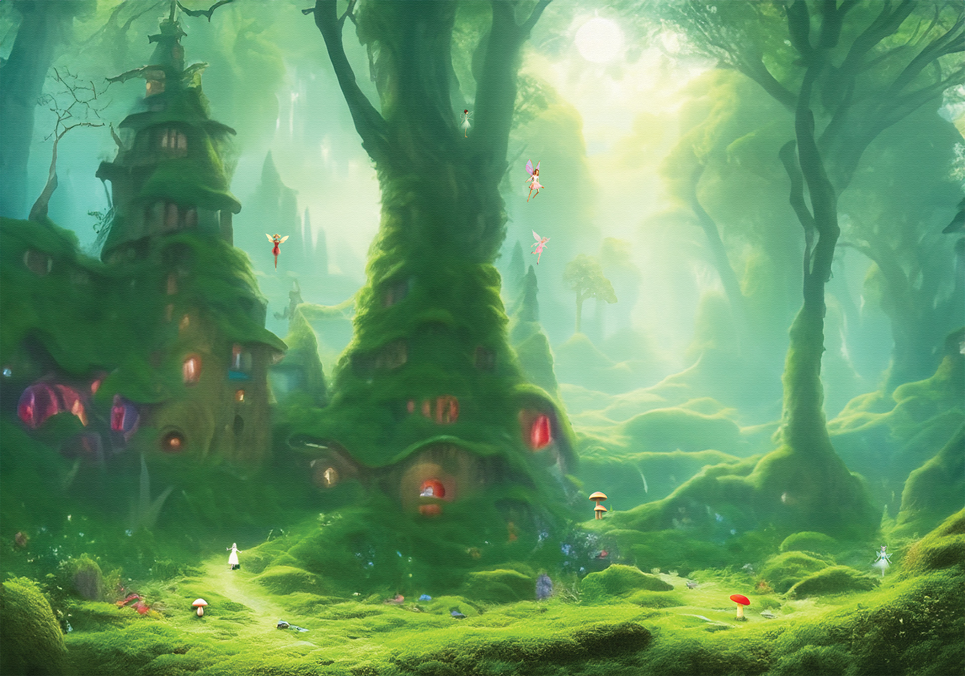 Forêt magique des fées