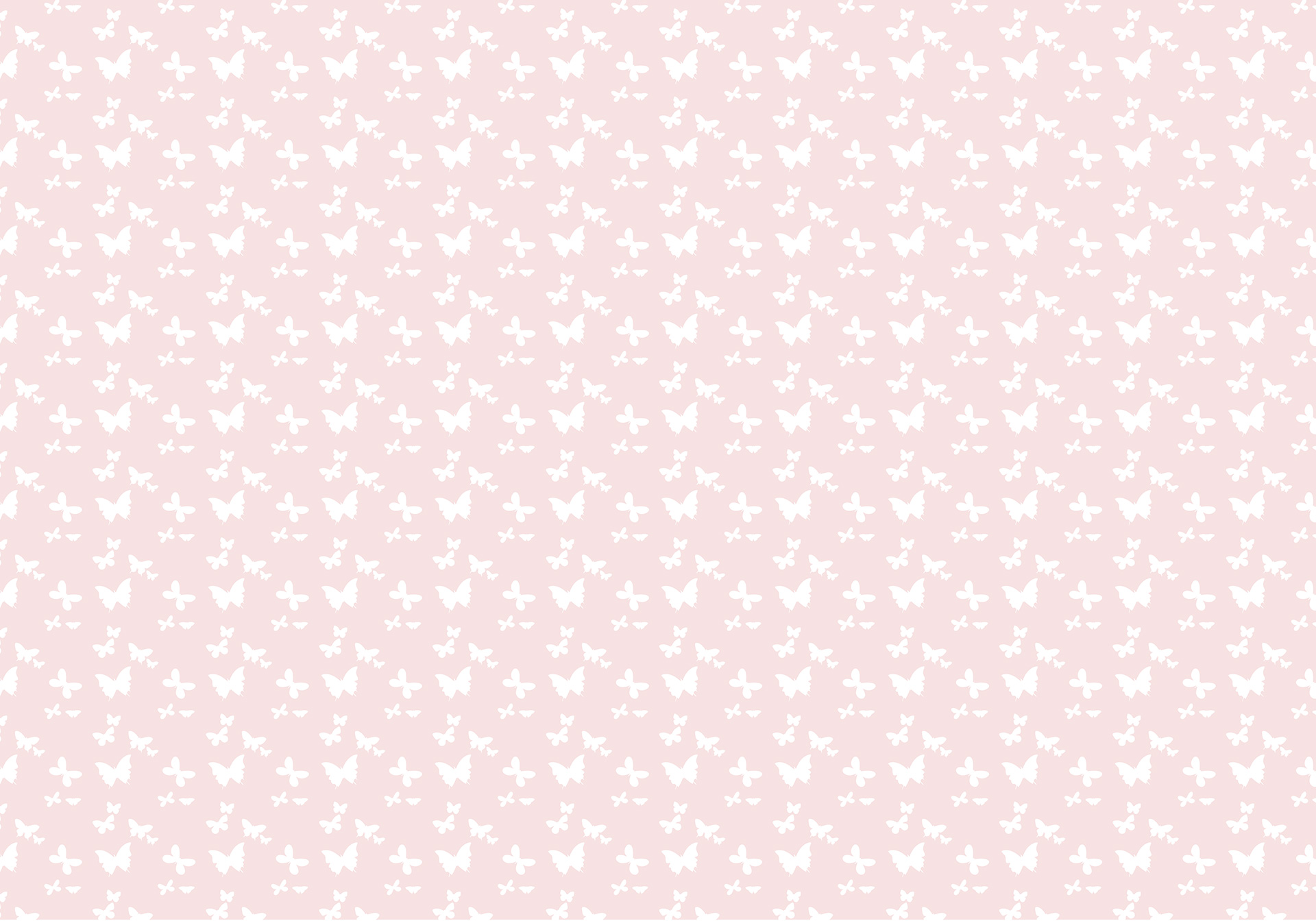 Papillons mignons pêche