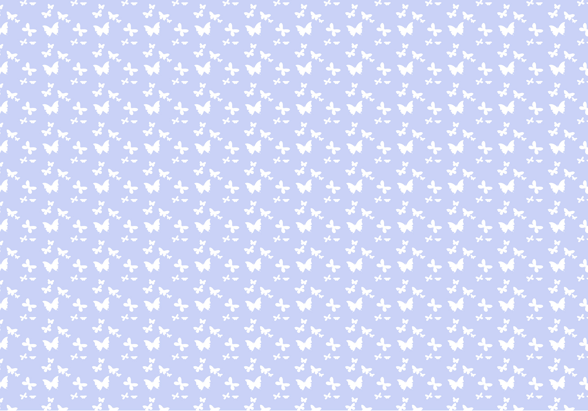 Papillons mignons violet